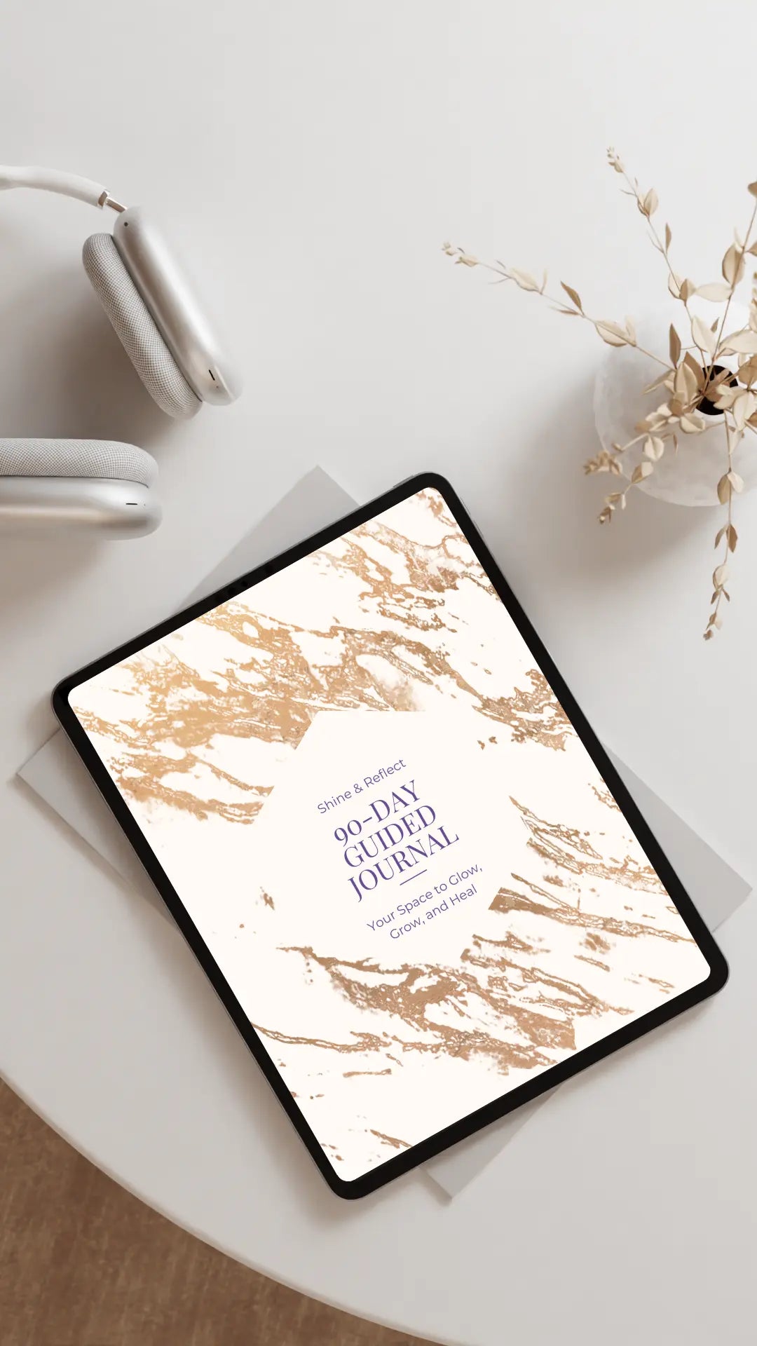 Shine & Reflect 90-Day Journal | Guided Self-Care Journal for Women Shine Girl, Shine