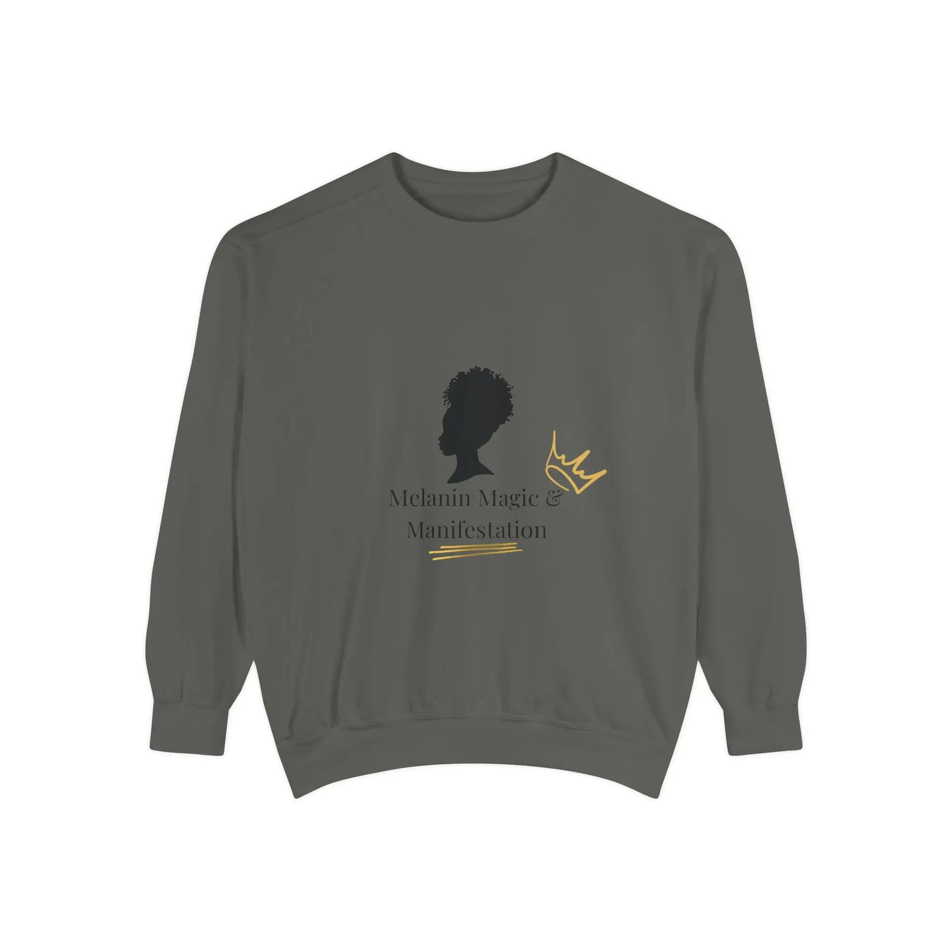 Melanin Magic & Manifestation Crewneck Sweatshirt ✨ Printify