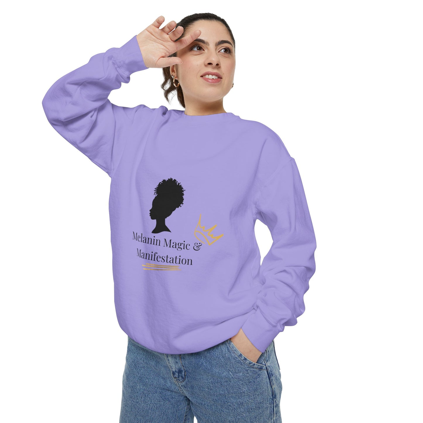 Melanin Magic & Manifestation Crewneck Sweatshirt ✨