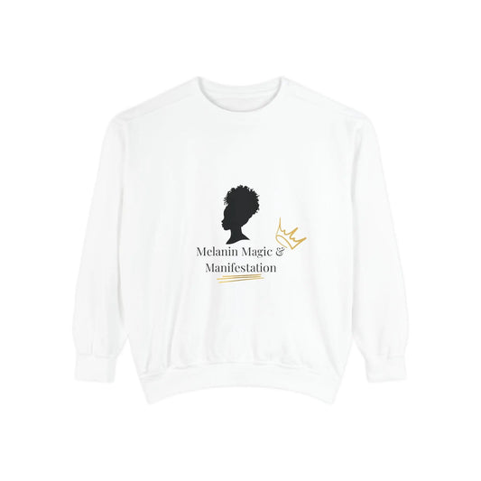 Melanin Magic & Manifestation Crewneck Sweatshirt ✨ Printify