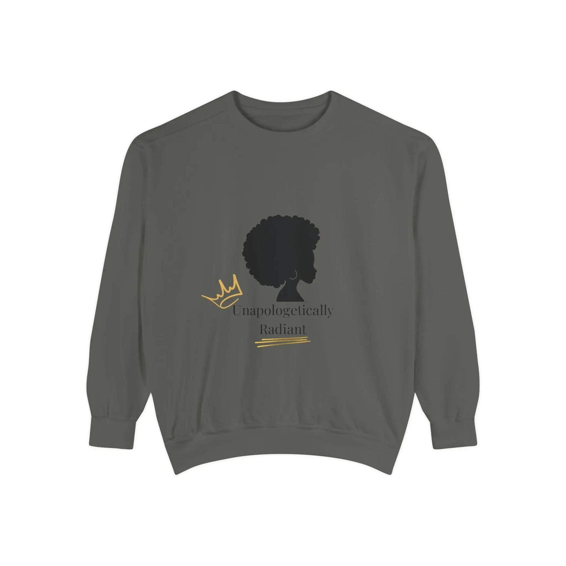 Unisex Sweatshirt - Unapologetically Radiant - Affirmation Fashion for Confident Souls Printify