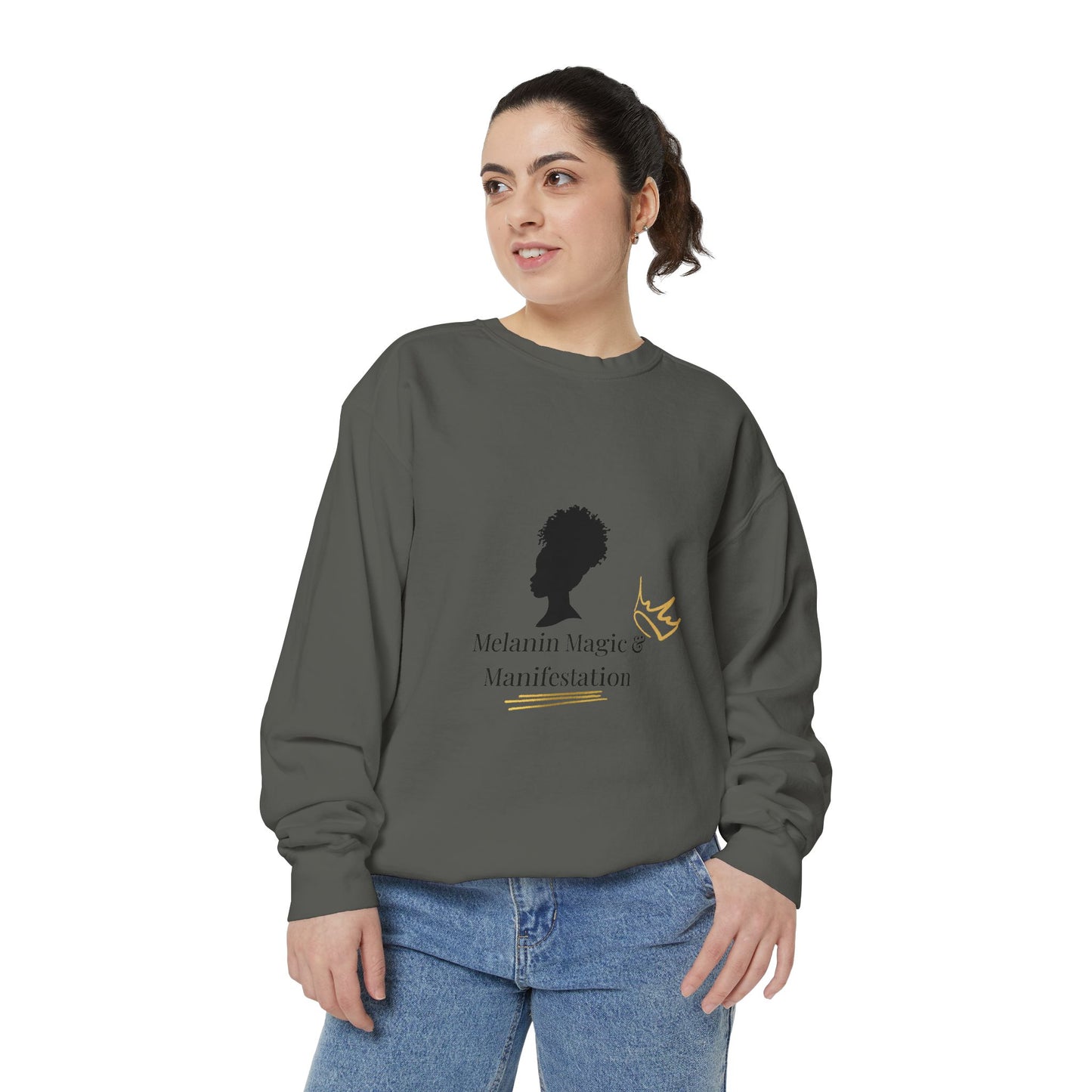 Melanin Magic & Manifestation Crewneck Sweatshirt ✨