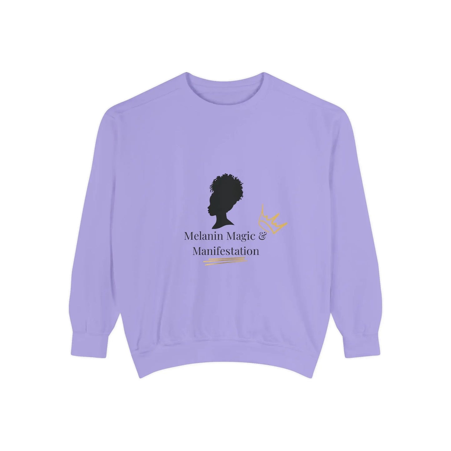 Melanin Magic & Manifestation Crewneck Sweatshirt ✨ Printify