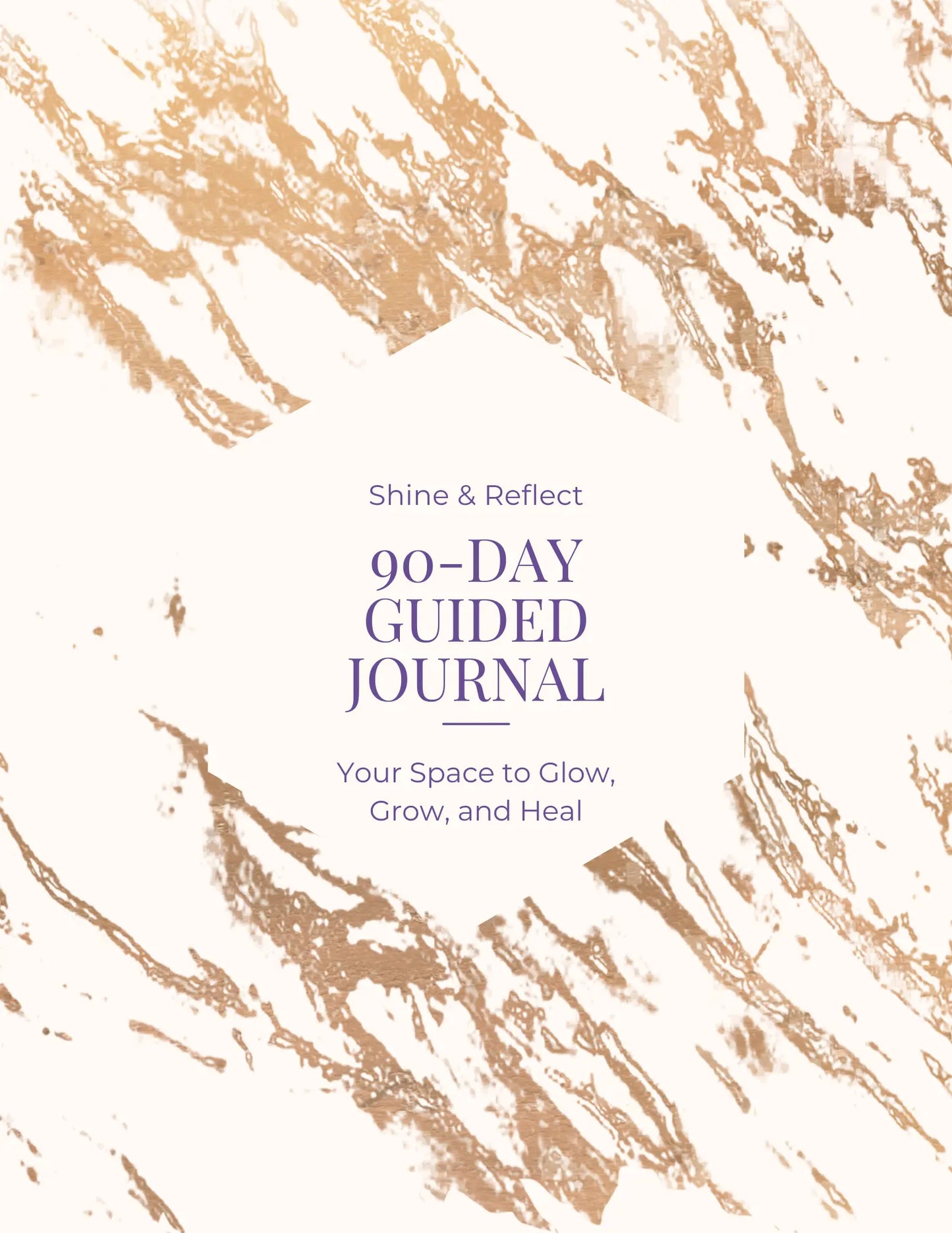 Shine & Reflect 90-Day Journal | Guided Self-Care Journal for Women Shine Girl, Shine